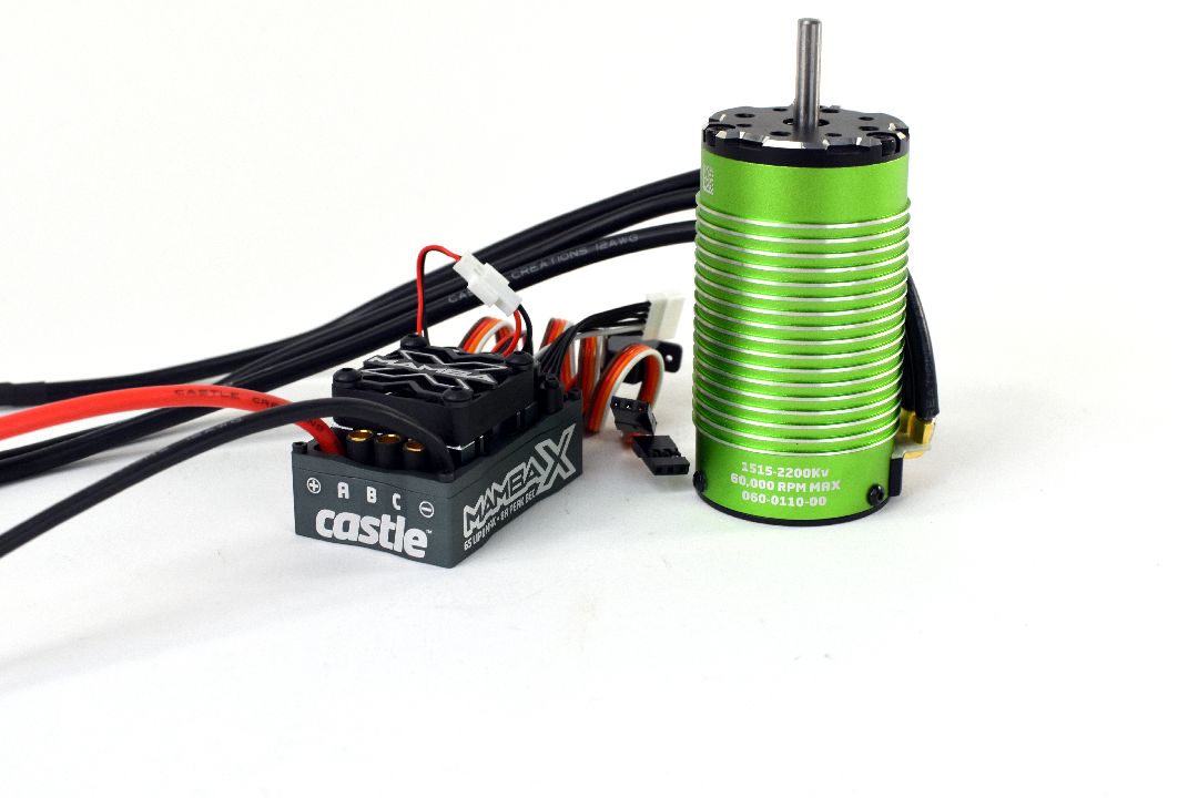 Castle Creations Mamba X 25.2V Esc w/1515-2200KV V2