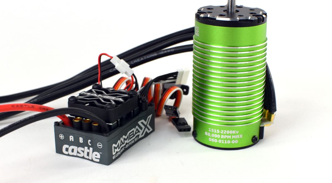 Castle Creations Mamba X 25.2V Esc w/1515-2200KV V2