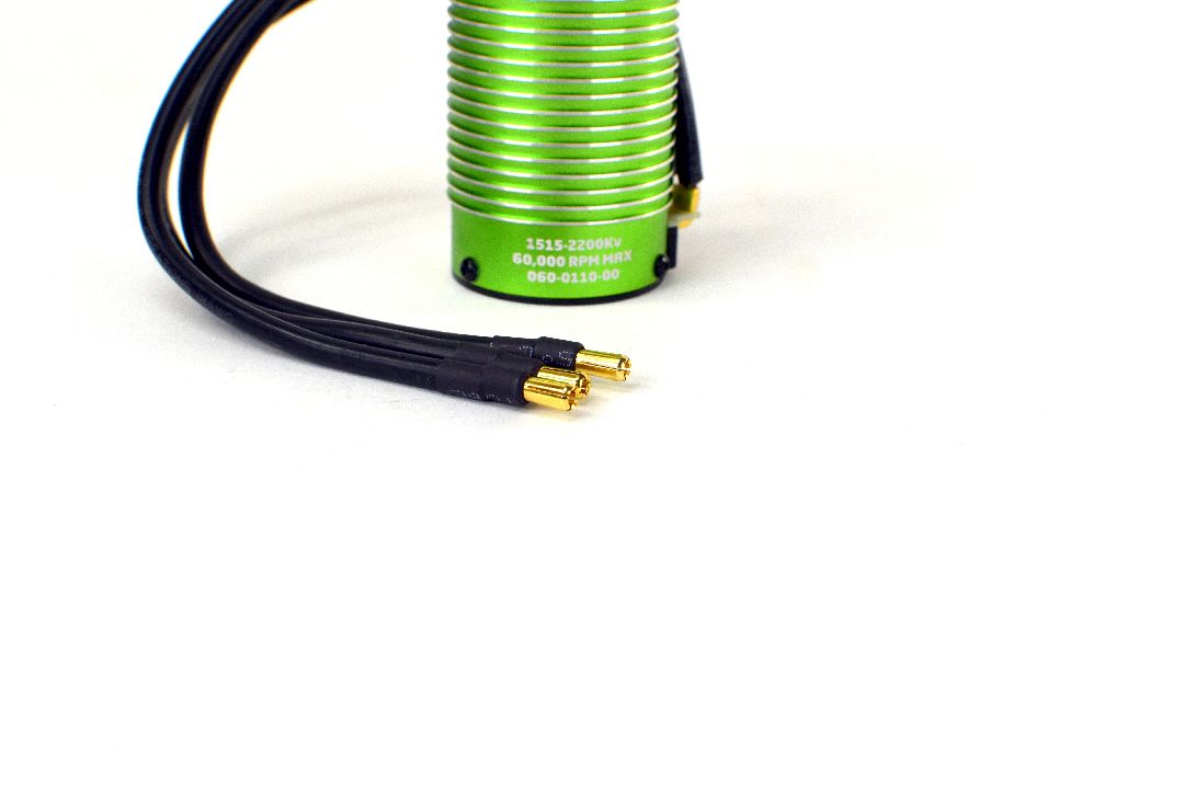 Castle Creations Motor 4-Pole 1515-2200KV V2 12-Awg 4mm Bullets