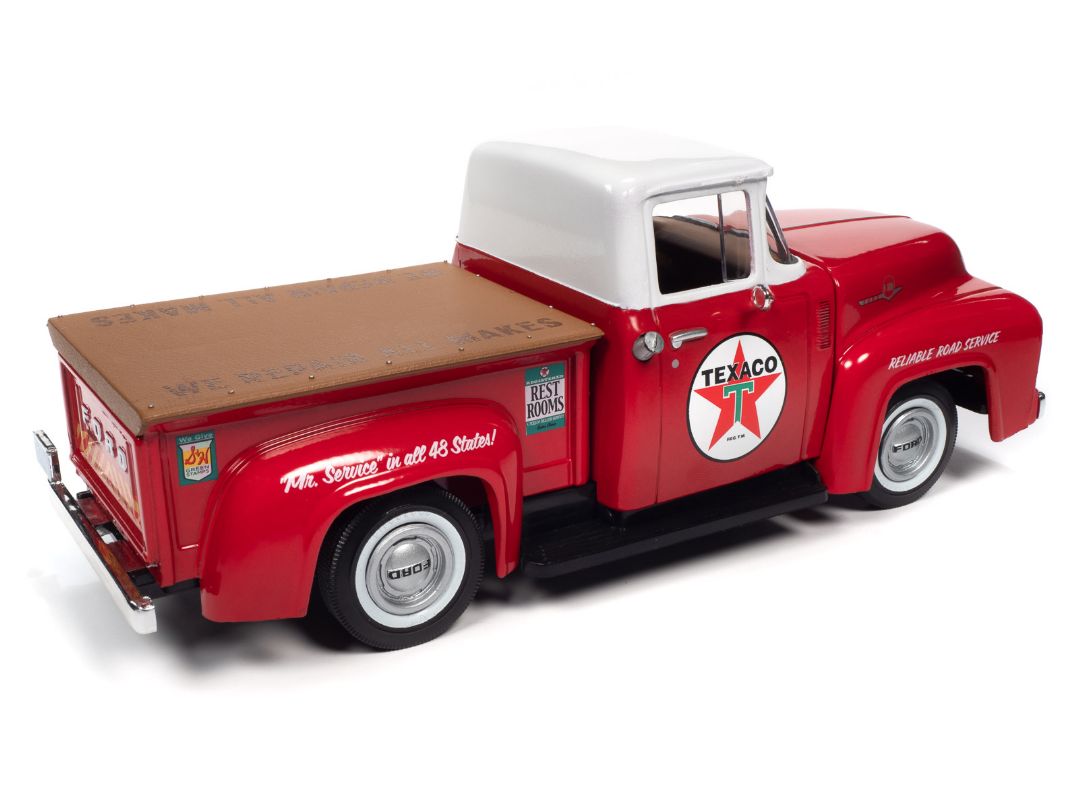 Auto World 1/24 Texaco 1956 F100 Service Station Shop Truck #39