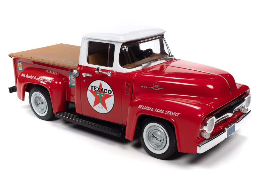 Auto World 1/24 Texaco 1956 F100 Service Station Shop Truck #39