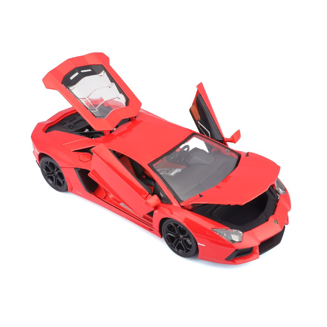 Damaged Box - Bburago 1/18 Aventador LP 700-4 (Metallic Orange)