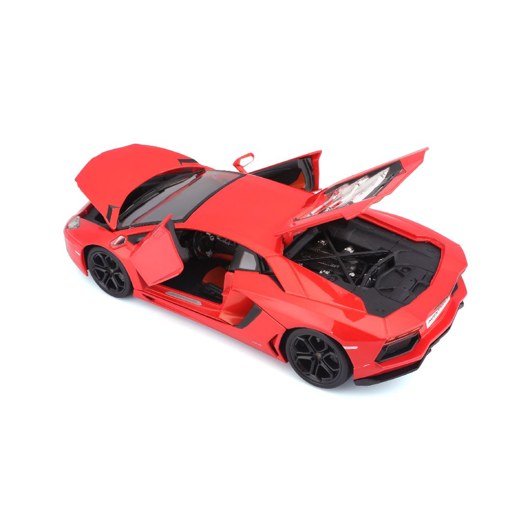 Damaged Box - Bburago 1/18 Aventador LP 700-4 (Metallic Orange)