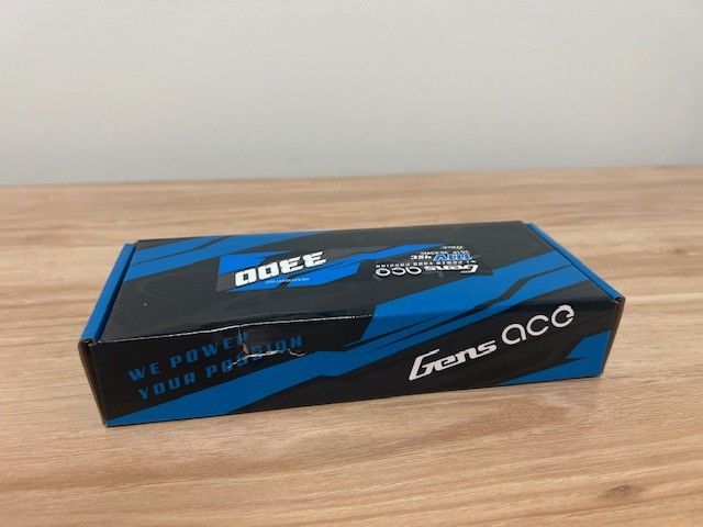 Damaged Box - Gens Ace GTech 3300mAh 3S 11.1V 45C LiPo EC3