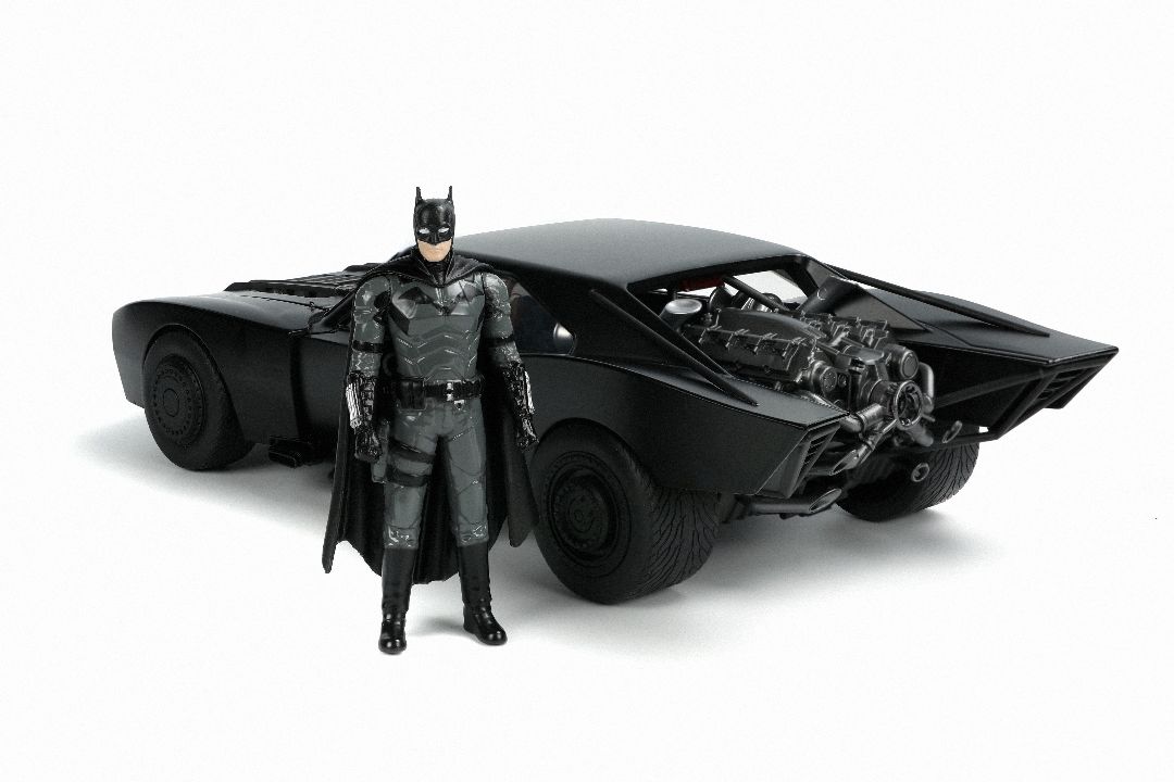 Damage Box - Jada 1/18 "Hollywood Rides" 2022 Batmobile w/Batman