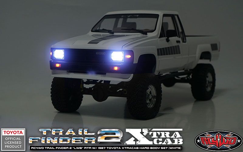 RC4WD Trail Finder 2 RTR LWB w/1987 Toyota Xtracab (White)