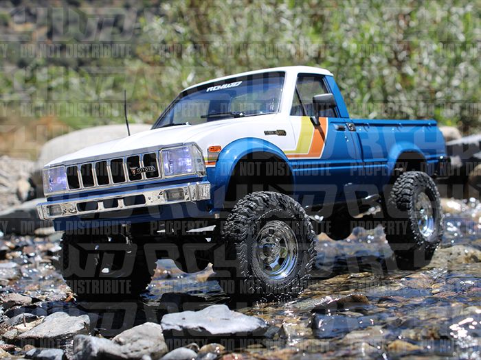 RC4WD Trail Finder 2 RTR w/1982 Toyota Hard Body Set (Blue) - Click Image to Close