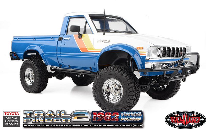 RC4WD Trail Finder 2 RTR w/1982 Toyota Hard Body Set (Blue)