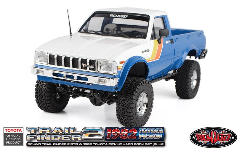 RC4WD Trail Finder 2 RTR w/1982 Toyota Hard Body Set (Blue)