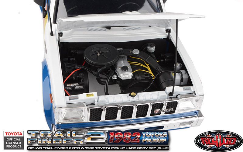 RC4WD Trail Finder 2 RTR w/1982 Toyota Hard Body Set (Blue)