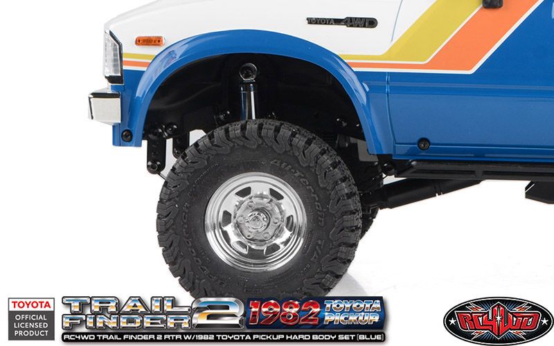 RC4WD Trail Finder 2 RTR w/1982 Toyota Hard Body Set (Blue)