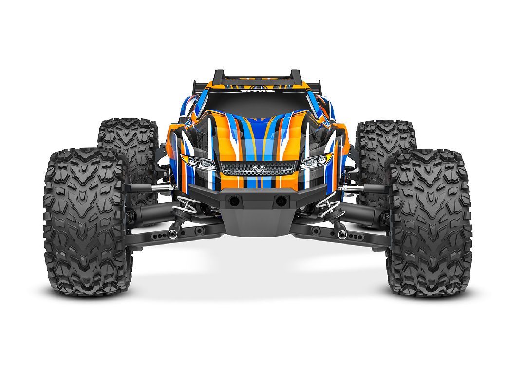 Damaged Box - Traxxas Rustler VXL Brushless 4X4 1/10 - Orange