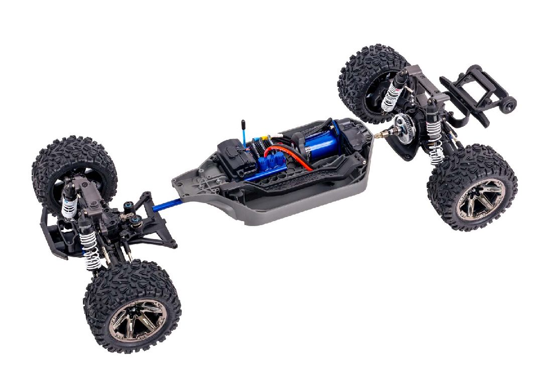 Damaged Box - Traxxas Rustler VXL Brushless 4X4 1/10 - Orange