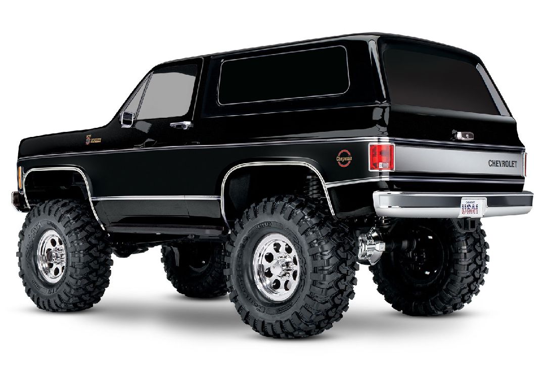 DBOX - Traxxas TRX-4 1979 Chevrolet Blazer Clipless Body - Black