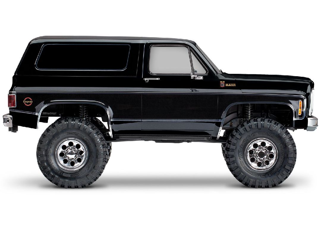 DBOX - Traxxas TRX-4 1979 Chevrolet Blazer Clipless Body - Black