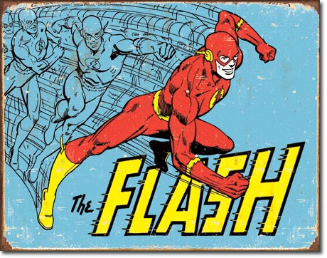 The Flash - Rectangular Tin Sign