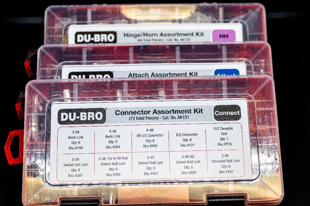 Du-Bro Attachments Assortment Kit (114 pcs set)