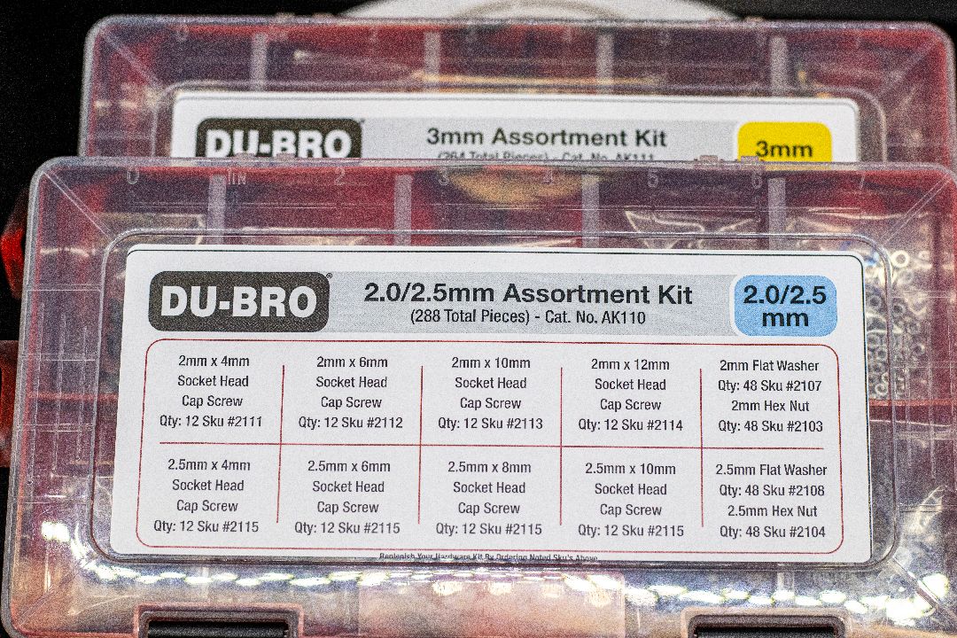 Du-Bro Metric Hardware Kit Bundle (2 Boxes)