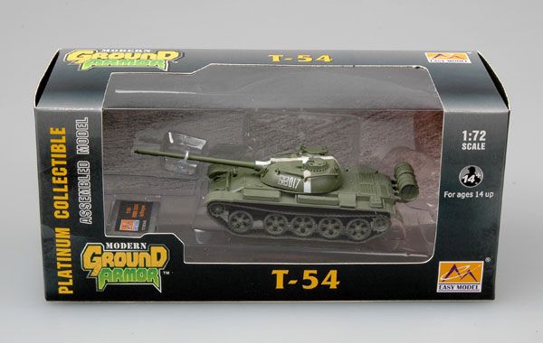 Easy Model 1/72 T-54 - USSR 1968 in Prague