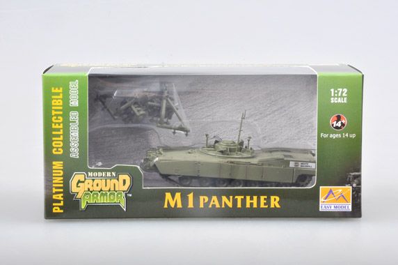 Easy Model 1/72 M1 PANTHER w/Mine Roller