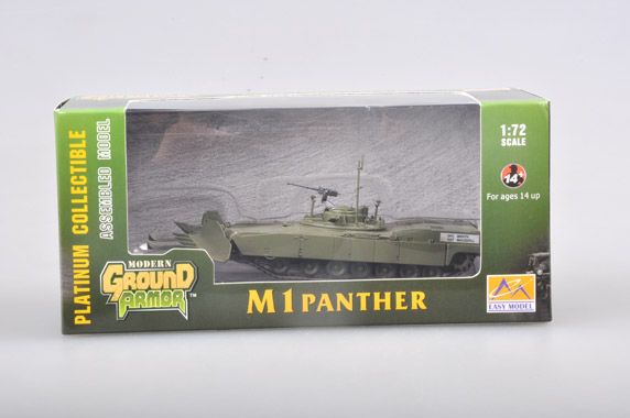 Easy Model 1/72 M1 PANTHER w/Mine Plow