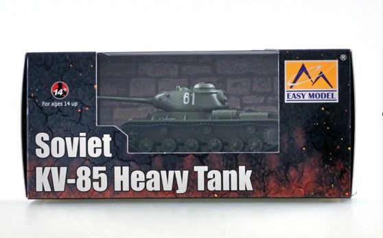 Easy Model 1/72 Soviet KV-85 Heavy Tank "White 61"