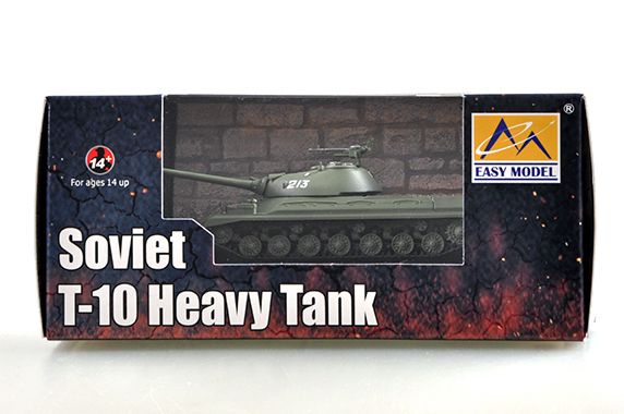 Easy Model Soviet T-10 Heavy Tank 1/72 scale