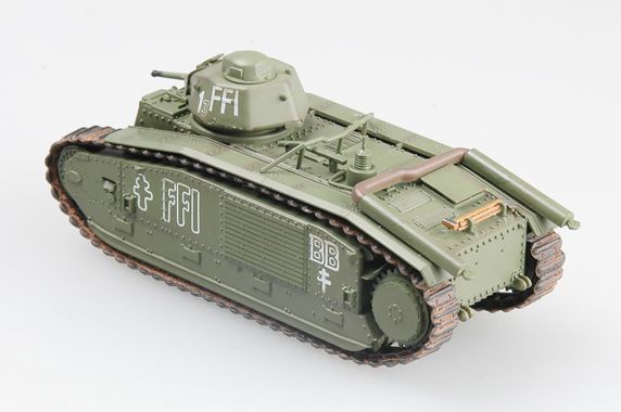 Easy Model 1/72 Char B1 August 1944,Paris,German Flammpanzerwer