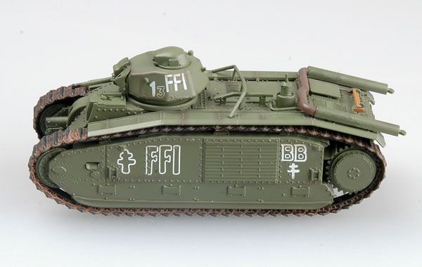 Easy Model 1/72 Char B1 August 1944,Paris,German Flammpanzerwer