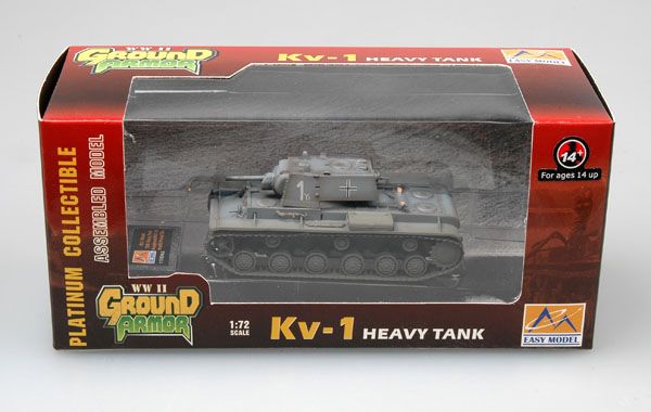 Easy Model 1/72 Captured KV-1 of the 8th Panzer Division