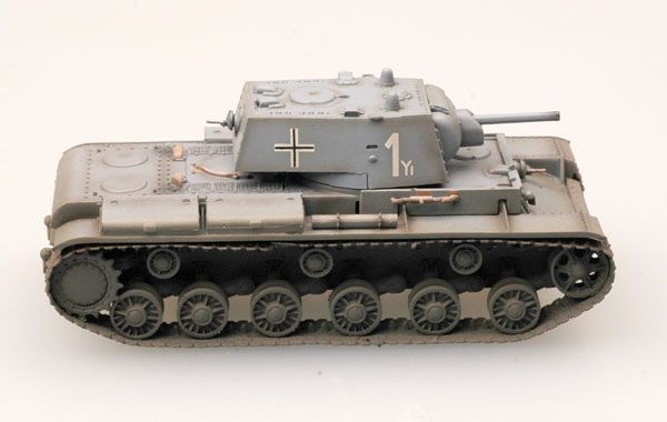 Easy Model 1/72 Captured KV-1 of the 8th Panzer Division