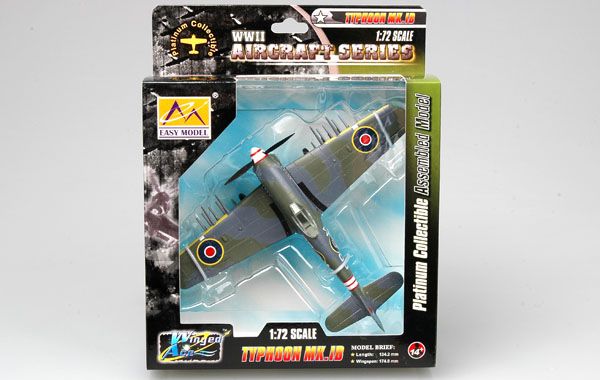 Easy Model 1/72 Typhoon Mk.IB Rb382, 184 Squadron, Schleswing