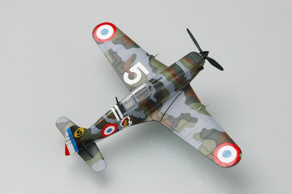 Easy Model 1/72 MS.406-No.795 (L-824) GC III/6. 6 Escadrille