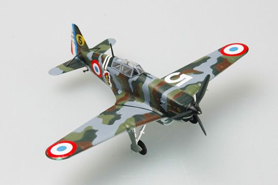 Easy Model 1/72 MS.406-No.795 (L-824) GC III/6. 6 Escadrille