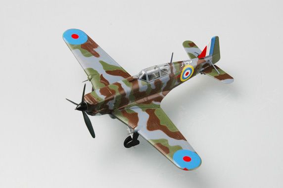 Easy Model 1/72 MS.406-No.2 French Flight Haiffa, Sep. 1940