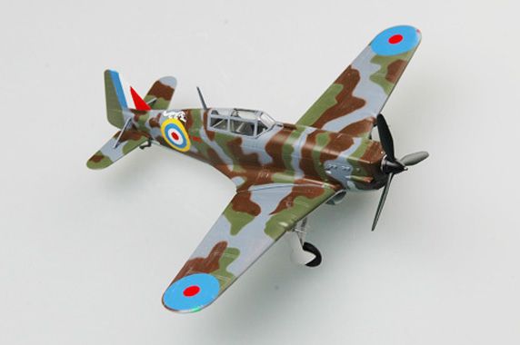 Easy Model 1/72 MS.406-No.2 French Flight Haiffa, Sep. 1940