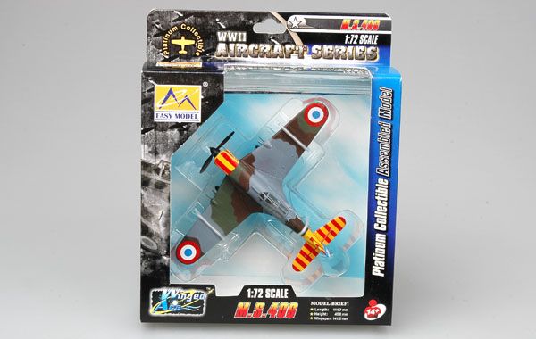 Easy Model 1/72 MS.406-Vichy Air Force 2 Escadrille