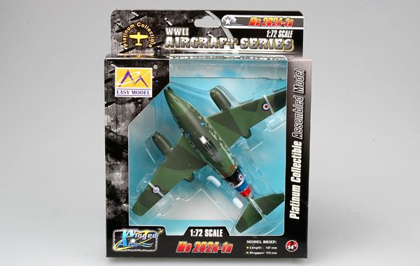 Easy Model 1/72 Me262 A-1a, "Yellow 7", Captured by UK, May '45