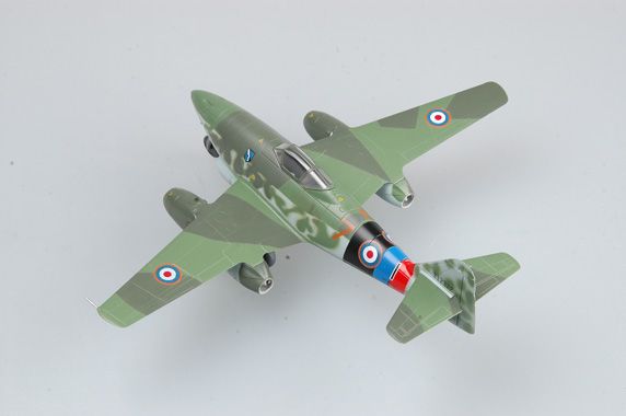 Easy Model 1/72 Me262 A-1a, "Yellow 7", Captured by UK, May '45