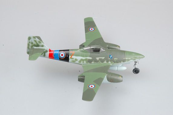 Easy Model 1/72 Me262 A-1a, "Yellow 7", Captured by UK, May '45