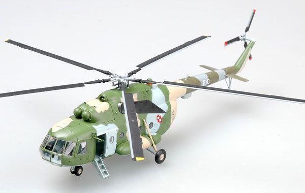 Easy Model 1/72 Polish Air Force Mi-8T White 610