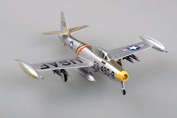 Easy Model 1/72 F-84E, (51-490), 523 FES, Lt. Col. William Bert