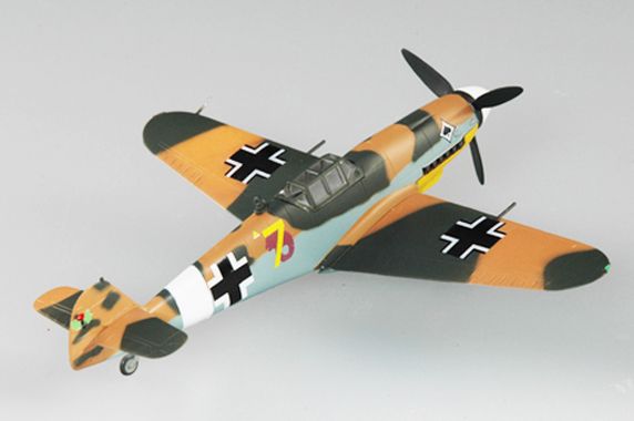 Easy Model 1/72 BF-109G-2 III. /JG53 1943 Tunisia