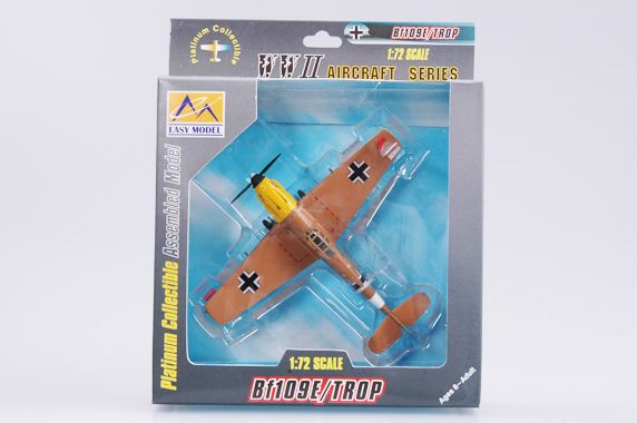 Easy Model 1/72 BF-109E-7/TROP 1/JG27