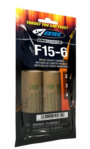 Estes Rockets F15-6 29 mm (2 ea) - Bagged