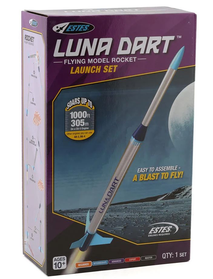 Estes Rockets Luna Dart Launch Set - Beginner