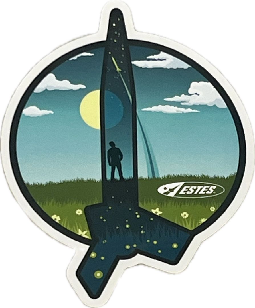 Estes Rockets Stickers (5-Pack)