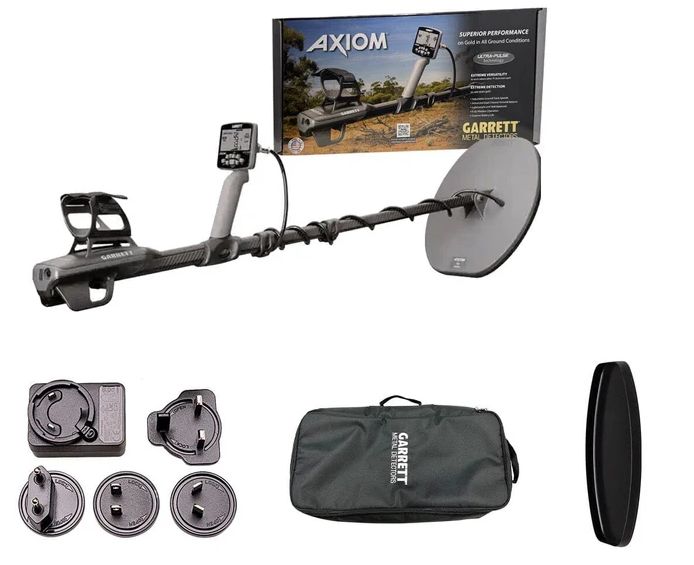 Garrett Axiom Lite Metal Detector, Extreme Detection