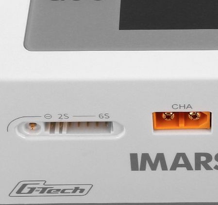 Gens Ace IMARS D300 G-Tech AC/DC 15A x 2 Battery Charger White