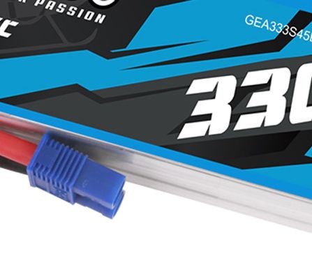 Gens Ace G-Tech 3300mAh 3S 11.1V 45C LiPo EC3 Plug